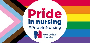 Pride in nursing logo