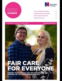 Cover of RCN Students autumn 2019