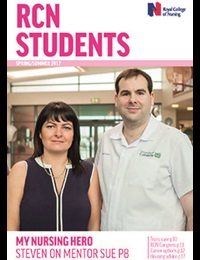 RCN Students spring/summer 2017 front cover
