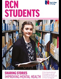 Front cover of winter 2017 issue of RCN Students