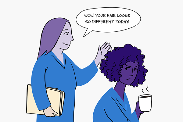 An example of a microaggression