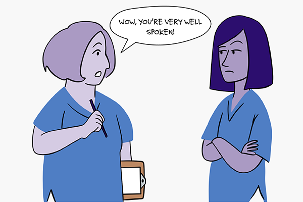 An example of a microaggression