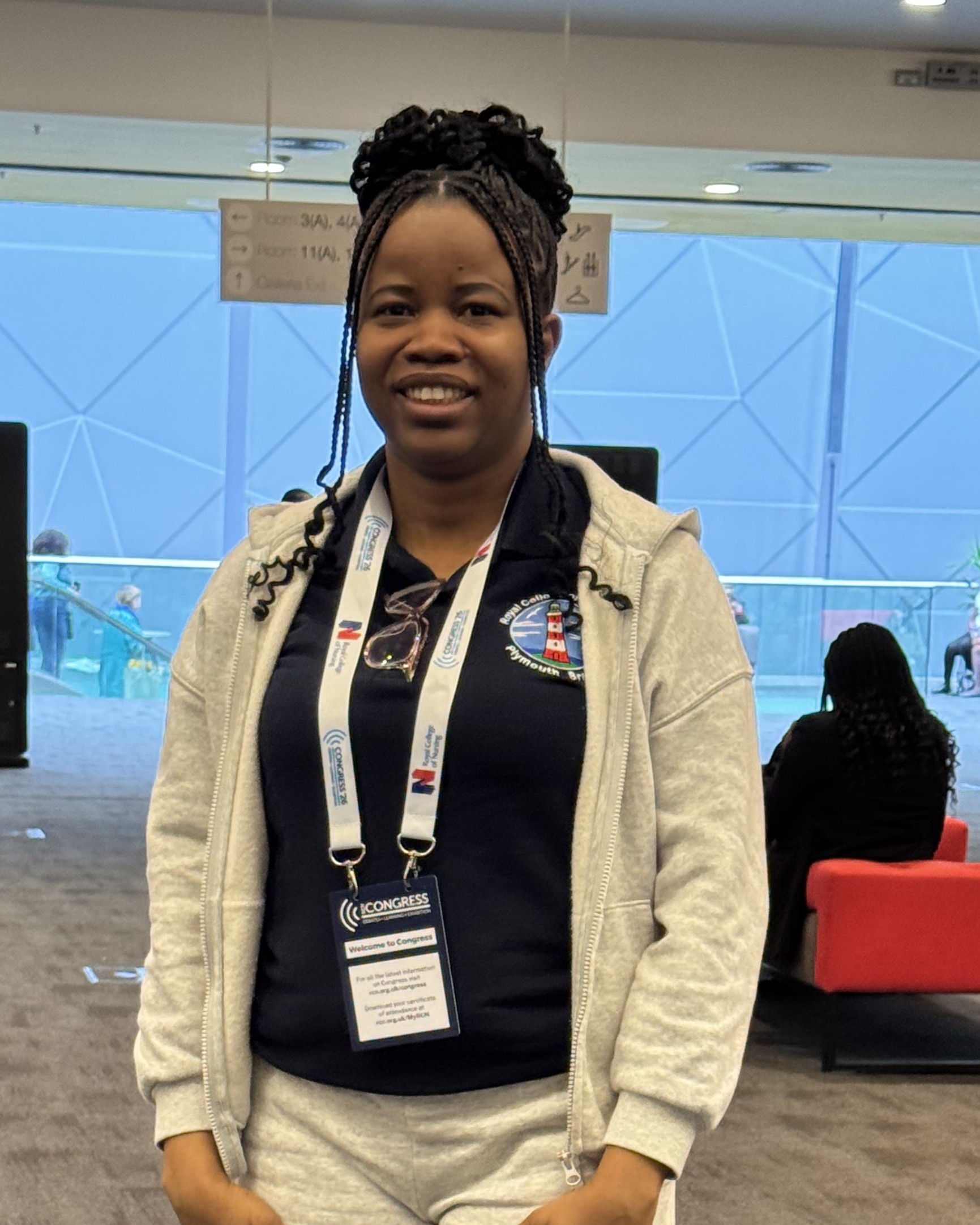 Tolulope Oladimeji at Congress 26