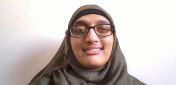 An image of Kaynath taken from her video story.