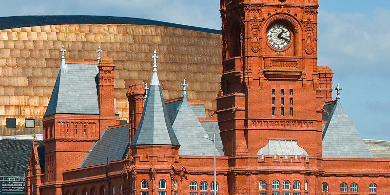 The Cardiff skyline