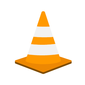 Warning cone