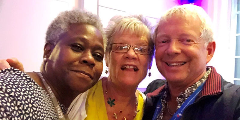 Dame Donna Kinnair, BJ Waltho and Geoffrey Walker at the RCN Council meeting 18-19 September 2019