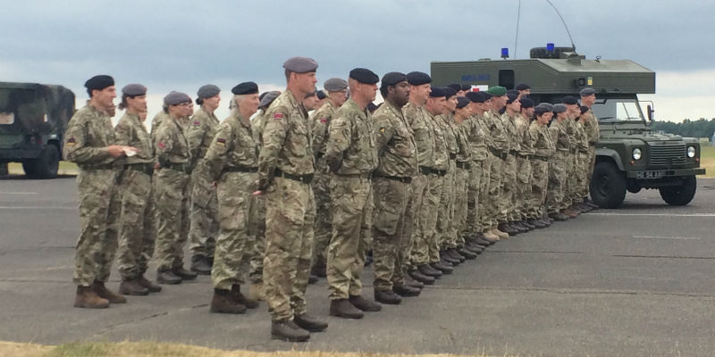 Army reserve Poland Soldiers and reservists in Poland