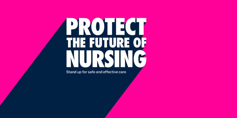 Protect the future of nursing campaign logo