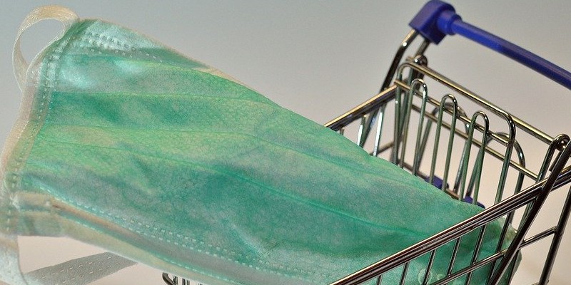 Mask on trolly