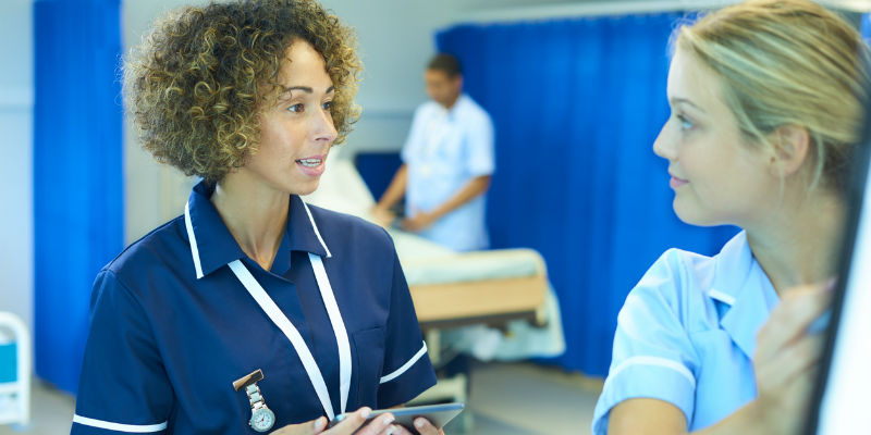 Clinical Nurse and Student