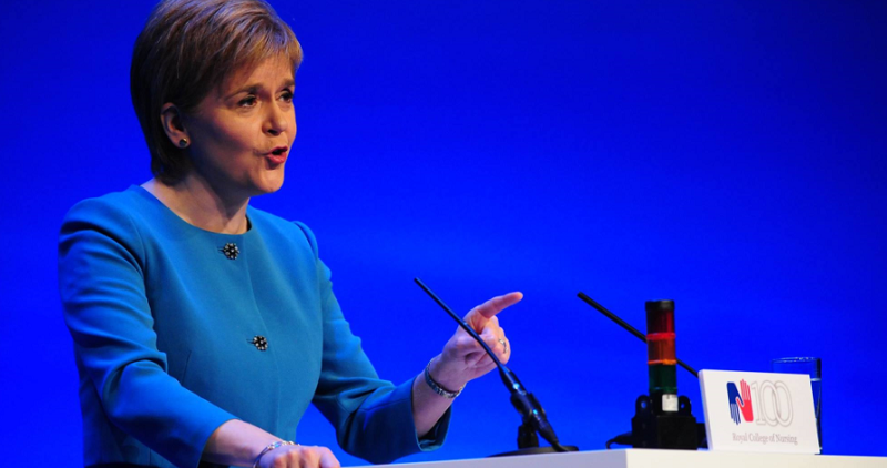 First Minister Nicola Sturgeon at RCN Congress