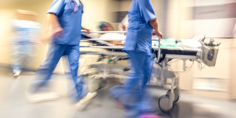 Nursing staff in A&E