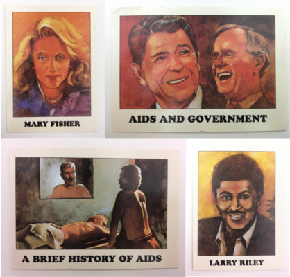 Collectable AIDS Trading Cards