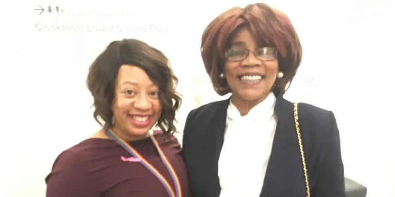 Professor Nola Ishmael with the RCN