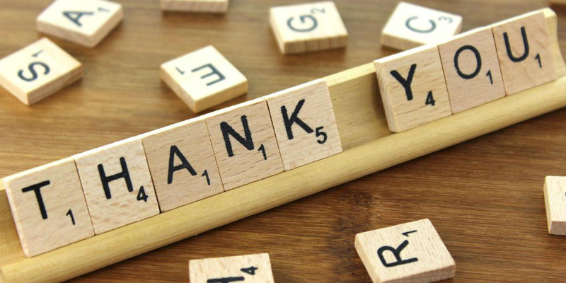 Thank you annual survey 2018