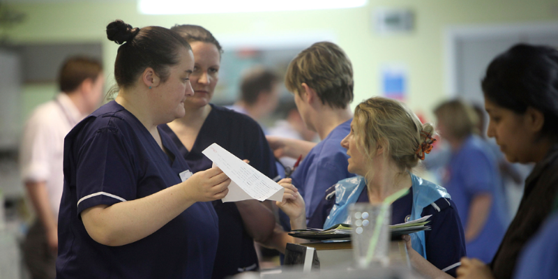 Nurses at work