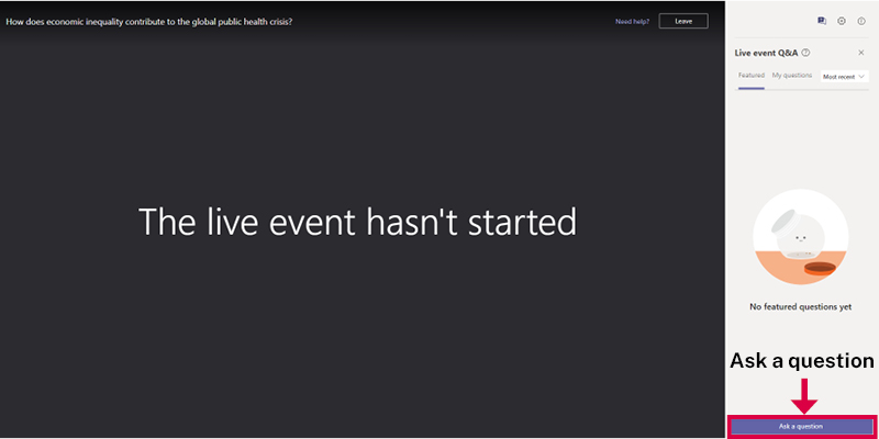 Live event RCN