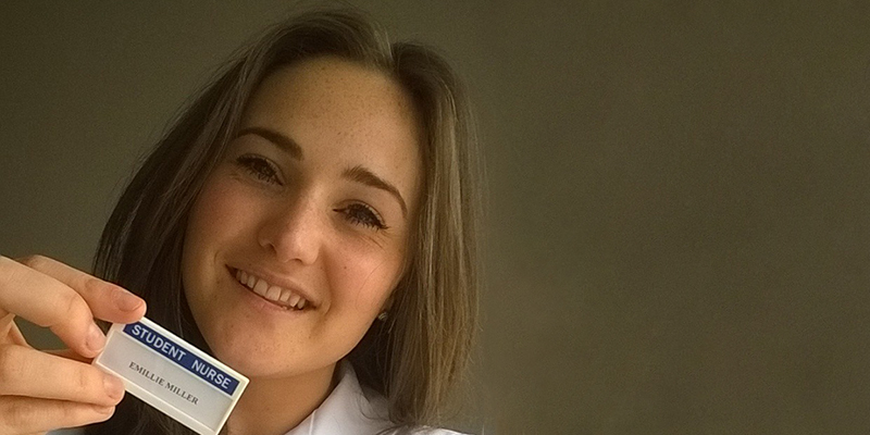 Emillie Miller of Northumbria University - RCN Students
