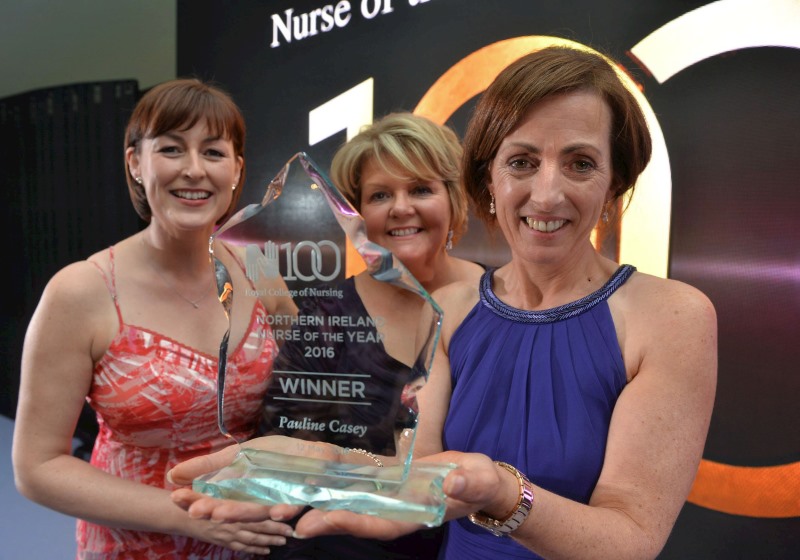 Pauline Casey RCN Northern Ireland Nurse of the Year 2016