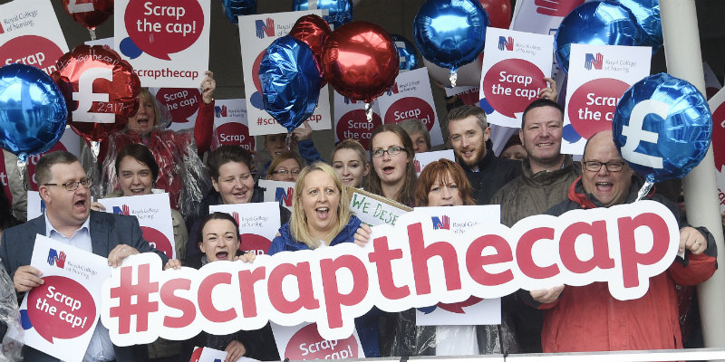 RCN pay day protests