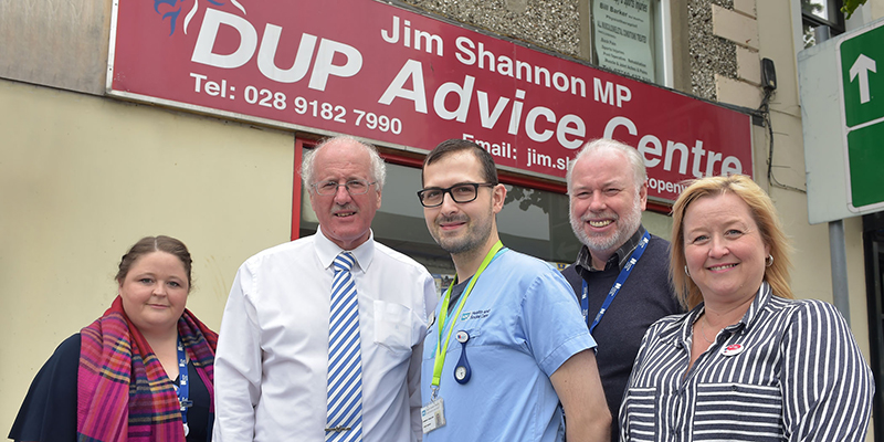 Jim Shannon with RCN members