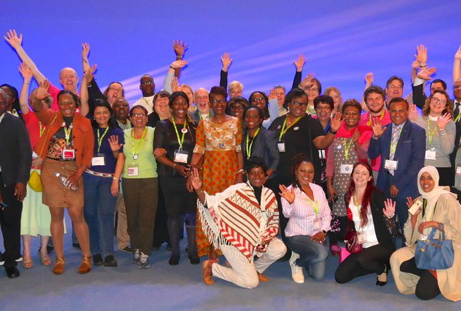 RCN London members gather for photo at Congress 2017