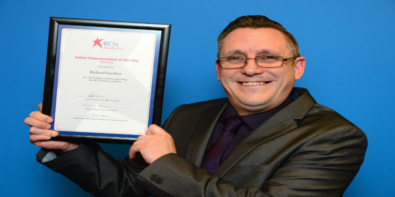Richard Gardner, Safety Rep of the Year