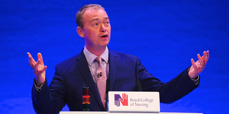 Tim Farron addresses RCN Congress 2017