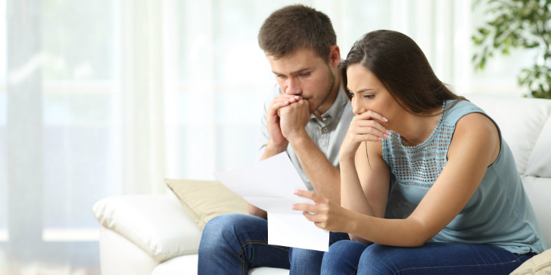 Two students worried about loan error