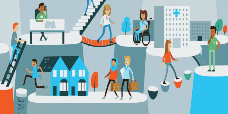 RCN career pathways resource graphic