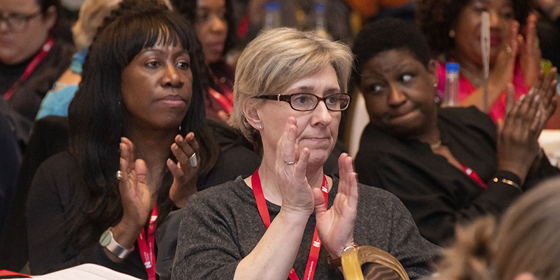 Members at the joint reps conference 2019