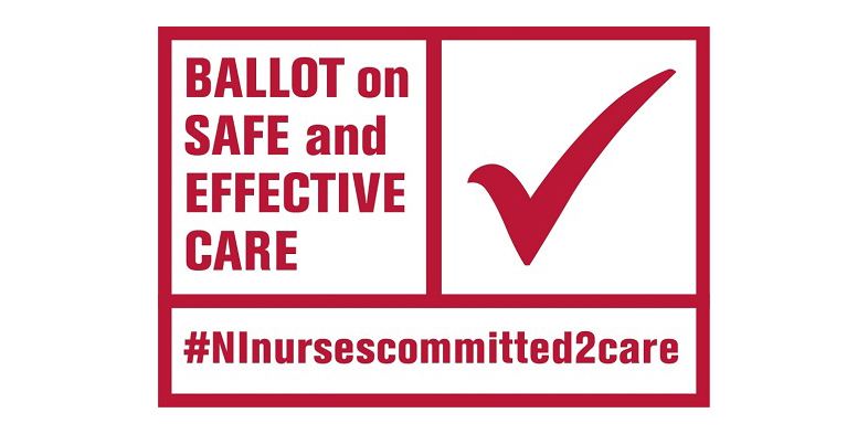 Northern Ireland strike ballot logo