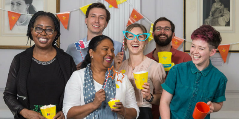 Nurses having a party