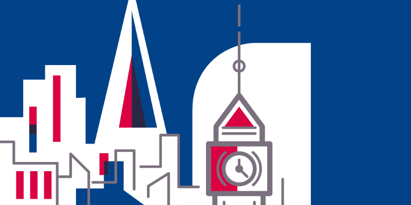 Illustration of the houses of parliament