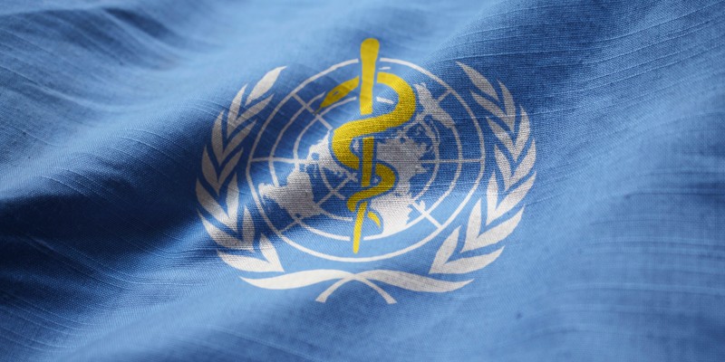World Health Organization flag