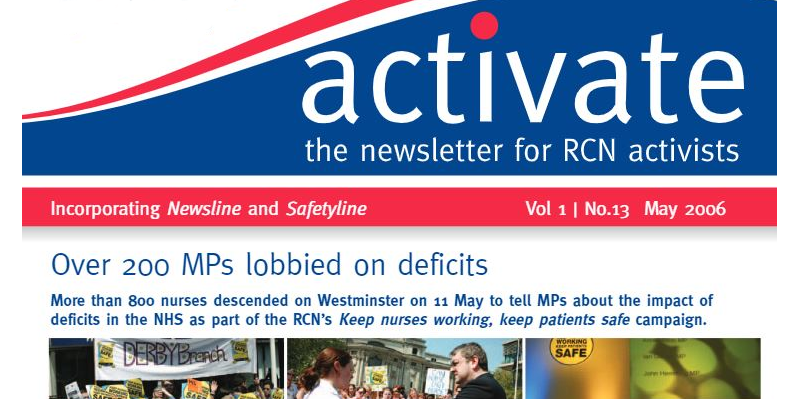 Activate the newsletter for RCN activists