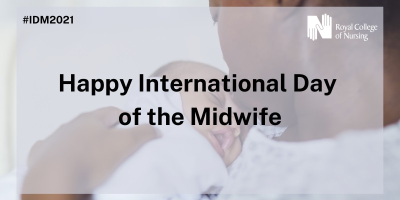 RCN proud to support International Day of the Midwife