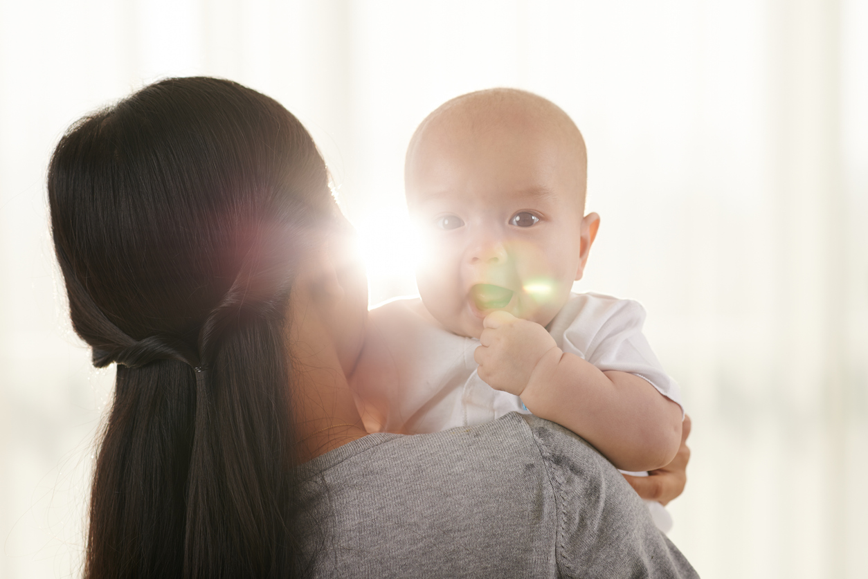 asian infant enfance