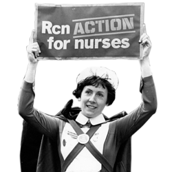 Nurse On Strike