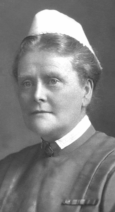 Annie Warren Gill, 1927–1929. Annie was the fourth founding member to join the College of Nursing in 1916 and was largely responsible for the foundation of a Scottish Board of the College. She was the first Scottish Board Secretary, and founded the Scottish Matrons’ Association. @Model.StoryImage.Alt