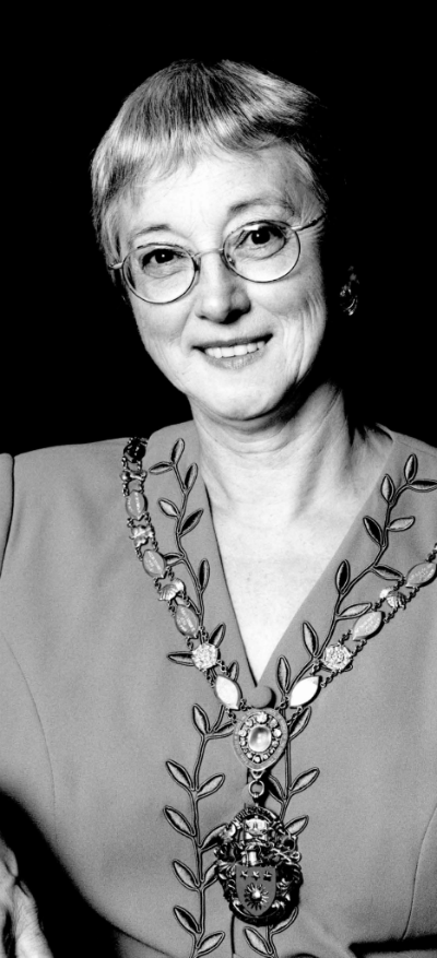 Christine Watson, 1998–2000. Christine was shop steward in the College’s oldest branch (Plymouth, founded in 1918). She became Deputy President in 1994, was re-elected in 1996 and then became President in 1999. She retired from her nursing career in the NHS in 1994, having worked mostly in the specialisms of elderly care and psychiatry for 30 years. @Model.StoryImage.Alt