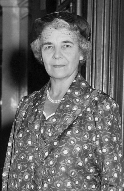 Margaret Smyth, 1960–1962. Margaret was involved with the College as Chair of the Establishment and General Purposes Committee before her election as President from 1960-1962, a period which saw the General Register of Nurses open to male nurses and the RCN membership widen as a result. @Model.StoryImage.Alt