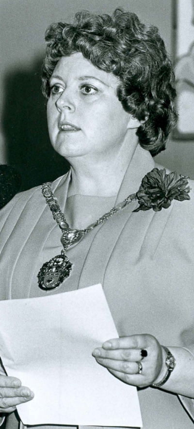 Marian Morgan, 1980–1982. A strong trade unionist, and secretary of her Student Nurses’ Association branch, Marian was a surprise Presidential candidate. She was the first President elected by the full membership rather than Council @Model.StoryImage.Alt