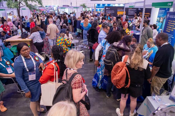 Members attending exhibitions at Congress 2024