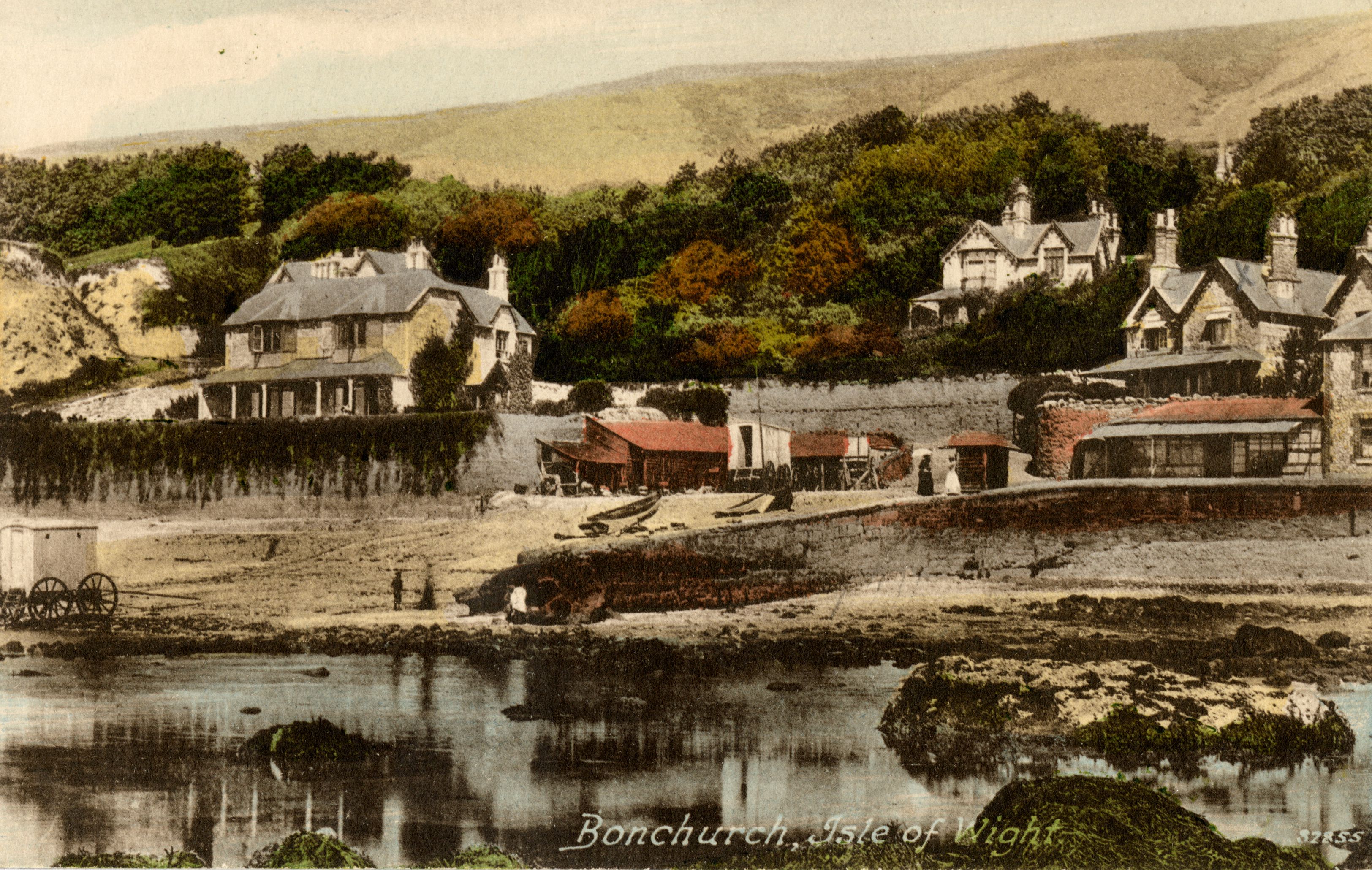 Colour postcard of Bonchurch Cottage, Isle of Wight