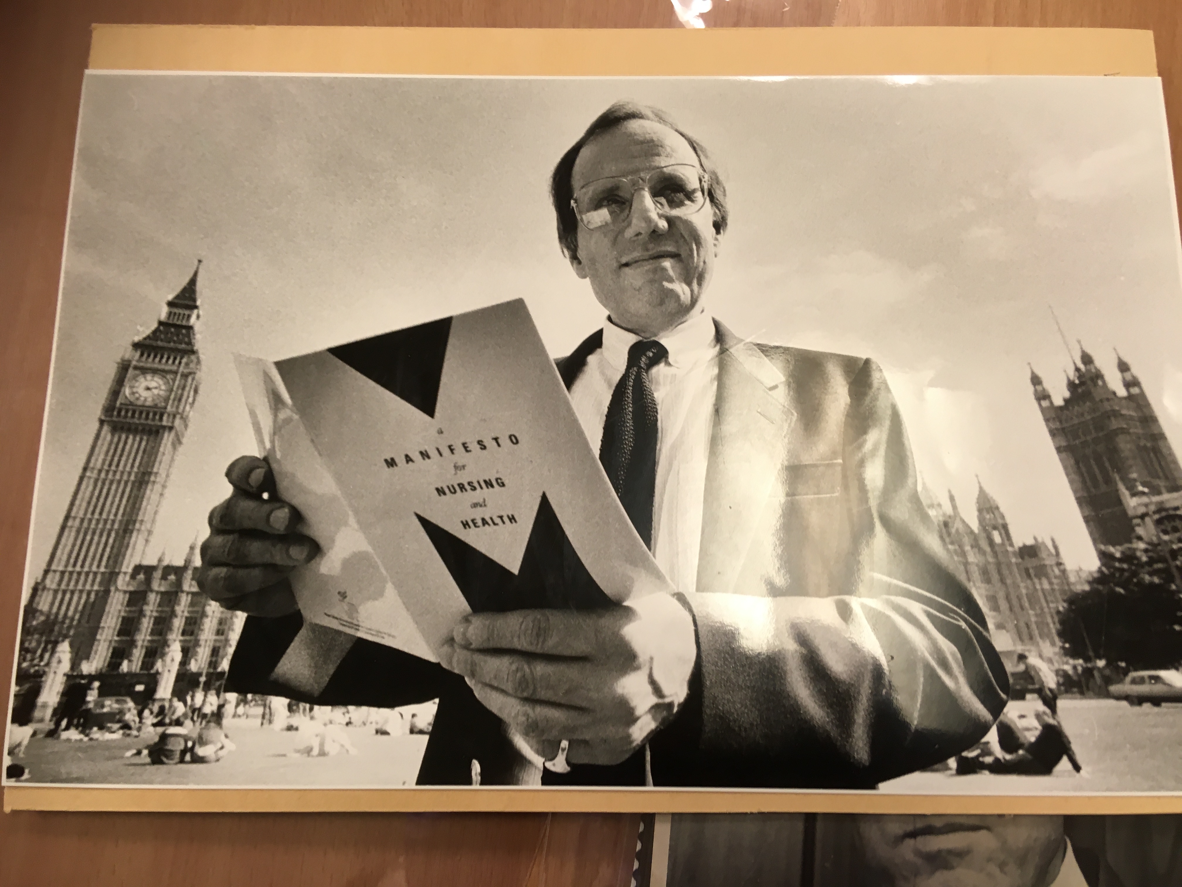 Trevor Clay, the first male nurse to become General Secretary of the RCN.