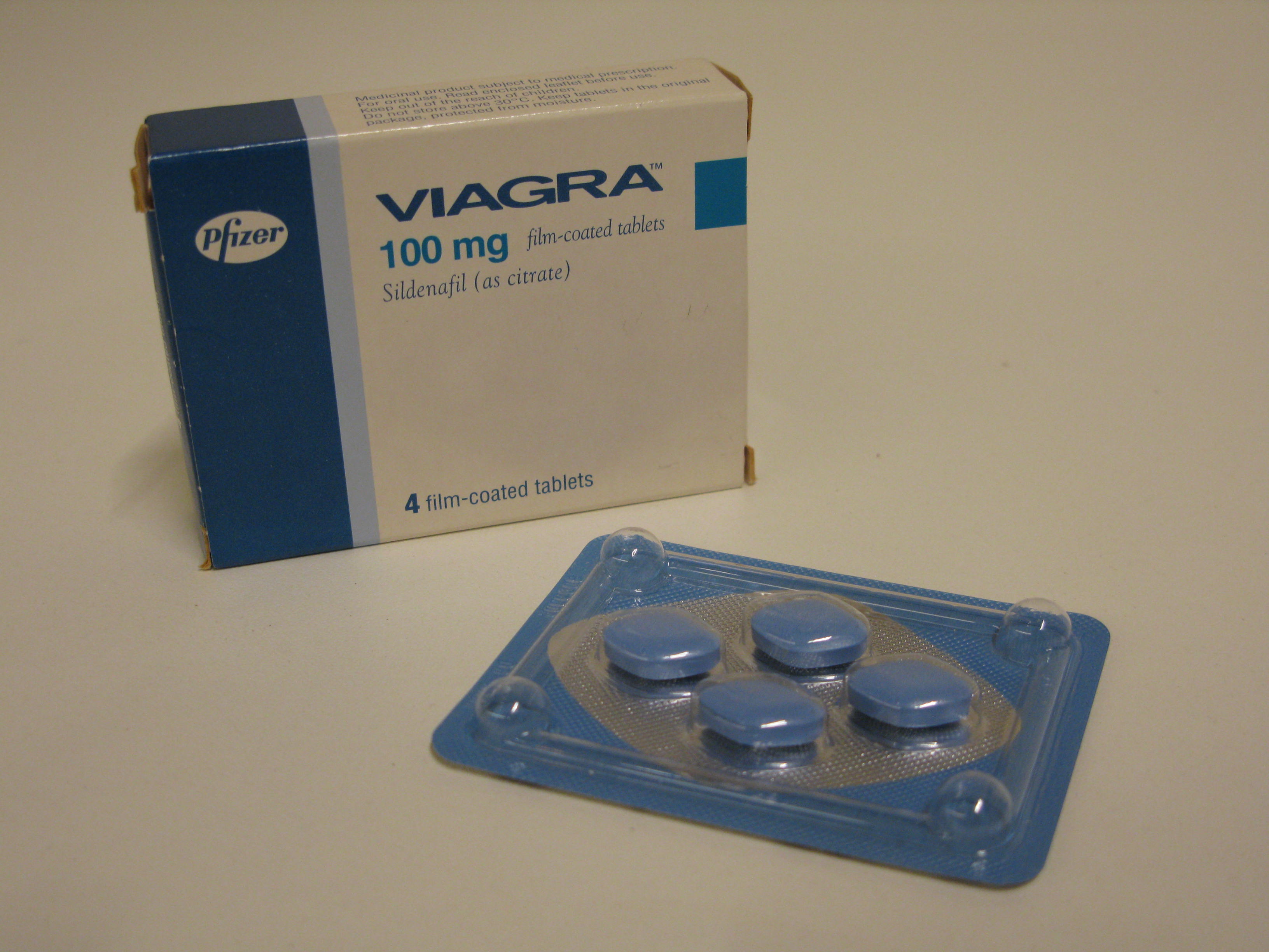 Viagra, 1997. On loan from the Royal Pharmaceutical Society. Sildenafil citrate’ was approved for use for erectile dysfunction in 1998. Originally made to treat hypertension, men involved in early studies began to notice its other useful side effect. Yet it may be younger men under pressure to perform that explains the rise in its use, rather than older men who are more likely to find alternative ways to be sexual.