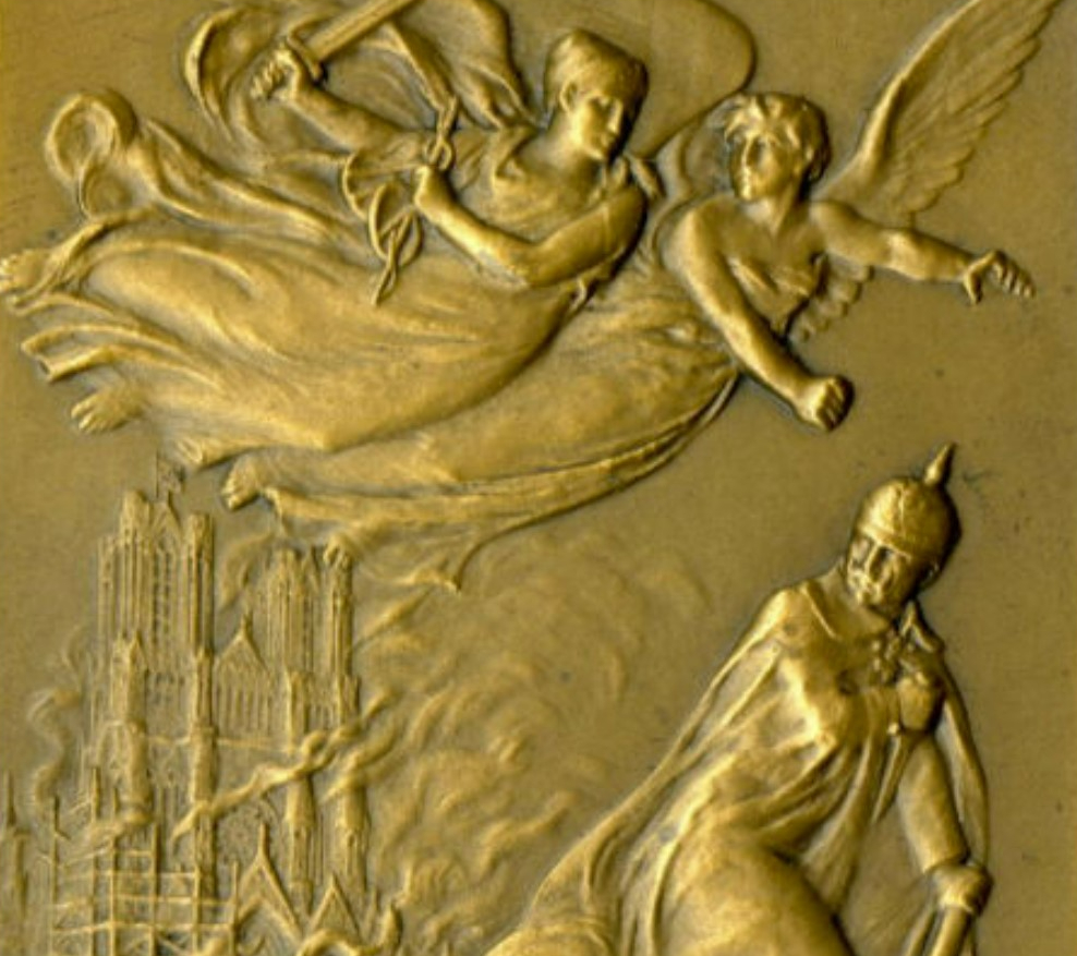Detail of plaque awarded to Nurse Cathlin DuSautoy