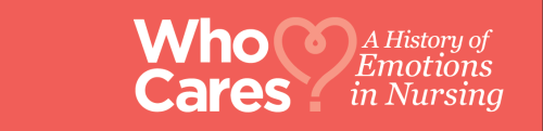 Who cares - logo text